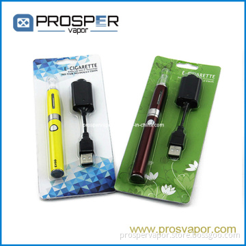 Rainbow Color Ecigs Evod Single in Blister Kit